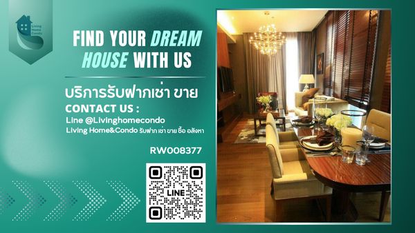 Condo for rent Quattro by Sansiri 2BED, Modern Luxury style, in the heart of Thonglor, luxurious, modern, near BTS Ploenchit -RW008377