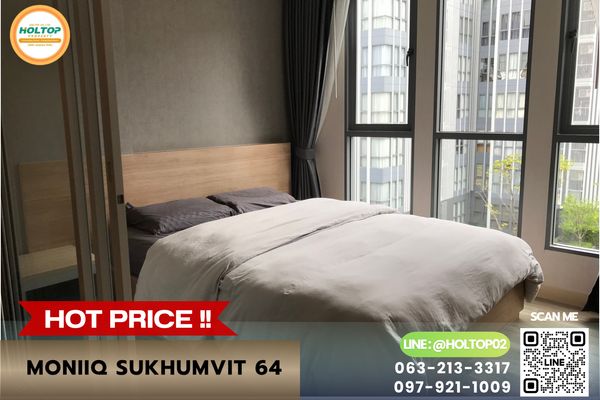 #E1412💕310869 For Rent Condo Moniiq Sukhumvit 64