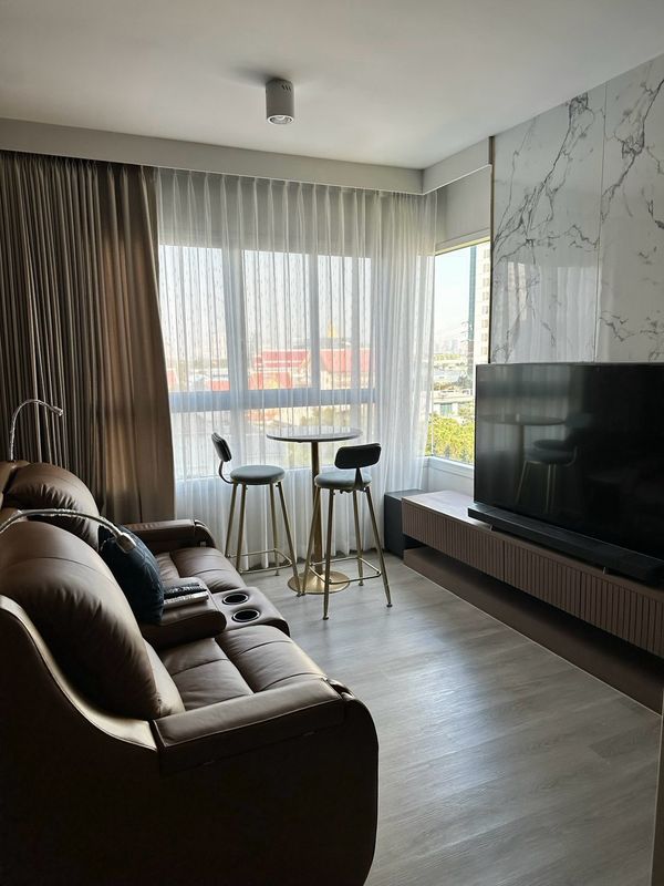 Condo for sale Ideo Charan 70 Riverview, 7th floor, corner room, ready to move in, good location, near MRT Bang Phlat.