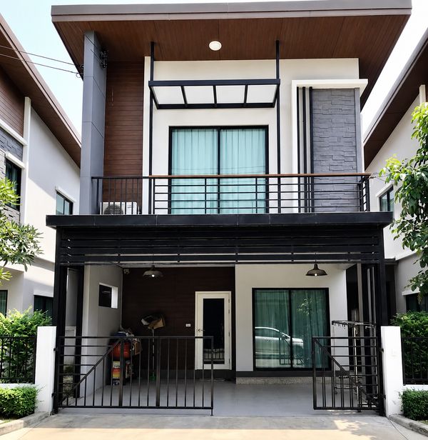 ขาย Nature Trend Srinakarin บ้านแฝดสไตล์บ้านเดี่ยว หลังคาไม่ติดกัน | สภาพใหม่ | 3 ห้องนอน | 2.499 ล้านบาท