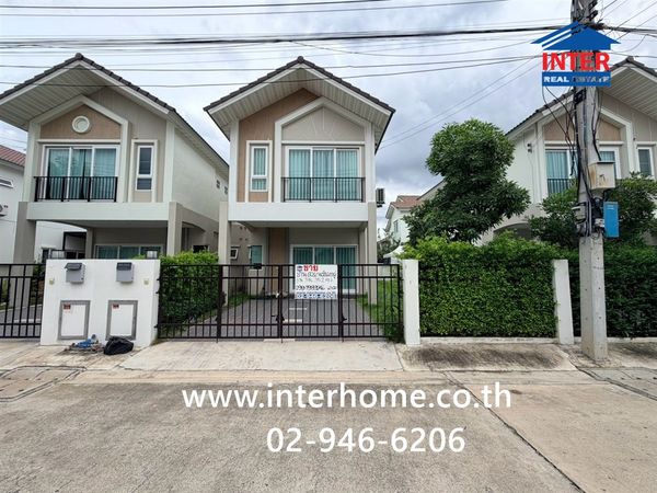 Twin house, 2 floors, 35.2 sq m, Supalai Ville Village, Rangsit, Khlong Luang - Khlong 2, Rangsit-Nakhon Nayok Road. Road along Khlong Song, Khlong Luang, Pathum Thani