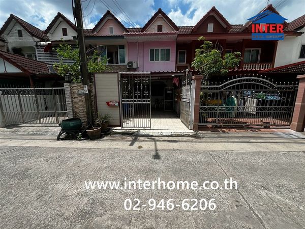 ทาวน์เฮ้าส์ 2 ชั้น 18.5 ตร.ว. หมู่บ้านสุขหทัย ใกล้บิ๊กซีสุวินทวงศ์ ซอยสามวา17 ถนนสุวินทวงศ์ ถนนสามวา เขตคลองสามวา กรุงเทพมหานคร 