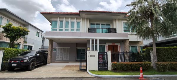 For Sale , Luxury detached house , Grand Bangkok Boulevard Rama 9-Srinakarin, 75 sq.wah, 4 Bedrooms. Property Code ASAP-00070-HSS
