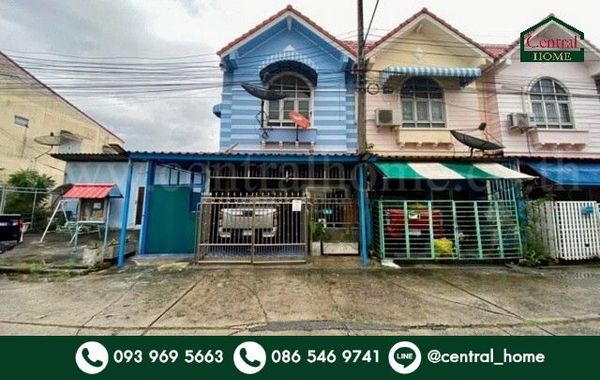 2-story townhouse, Rapeeporn Lakeview Village, Chiang Rak Noi (behind edge)