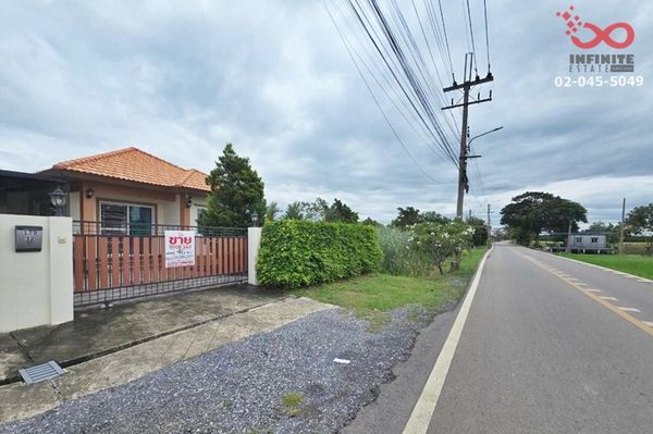 ขายบ้านเดี่ยว 1 ชั้น 46 ตร.ว. ถนนฉลองกรุง ลาดกระบัง ม.บ้านสวยทับยาว  