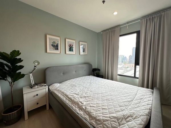 🔥 ให้เช่า Life Asoke | ห้องใหญ่ 35 ตร.ม. ติด MRT เพชรบุรี 🔥 ✨ 1 Bedroom + Dressing Room | ชั้น 22 | วิวถนน | พร้อมอยู่ 15 ก.ย. 69 ✨