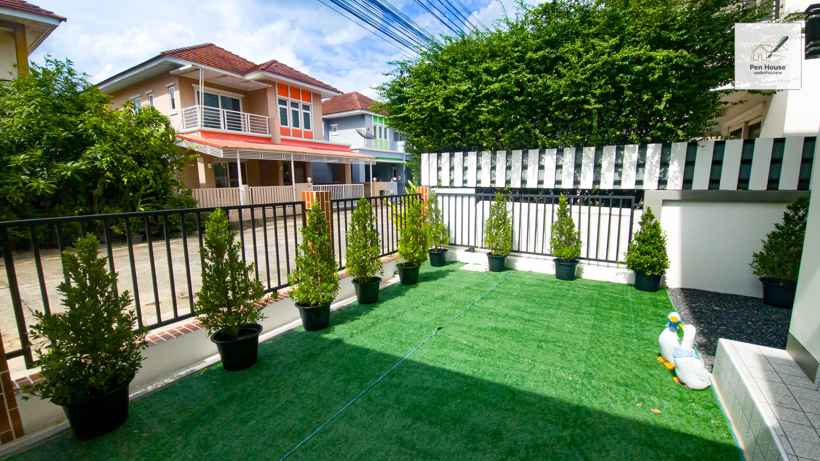 ขายบ้านเดี่ยว 2 ชั้น บ้านราชพฤกษ์ 4 นอน 3 น้ำ หทัยราษฎร์ มีนบุรี มีห้องนอนชั้นล่าง รีโนเวทใหม่ – รูปที่ 3