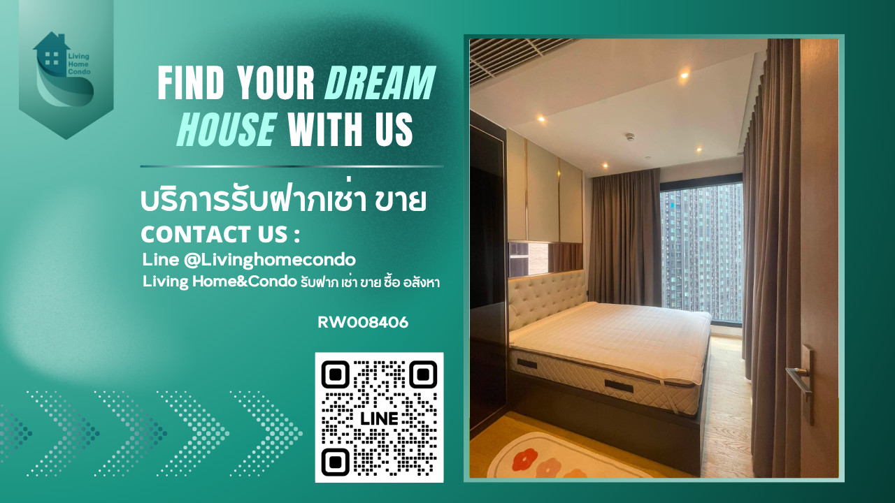 For rent Ashton Asoke - Rama 9 ตกแต่งครบ พร้อมเข้าอยู่ ใกล้ MRT Rama 9 -RW008406