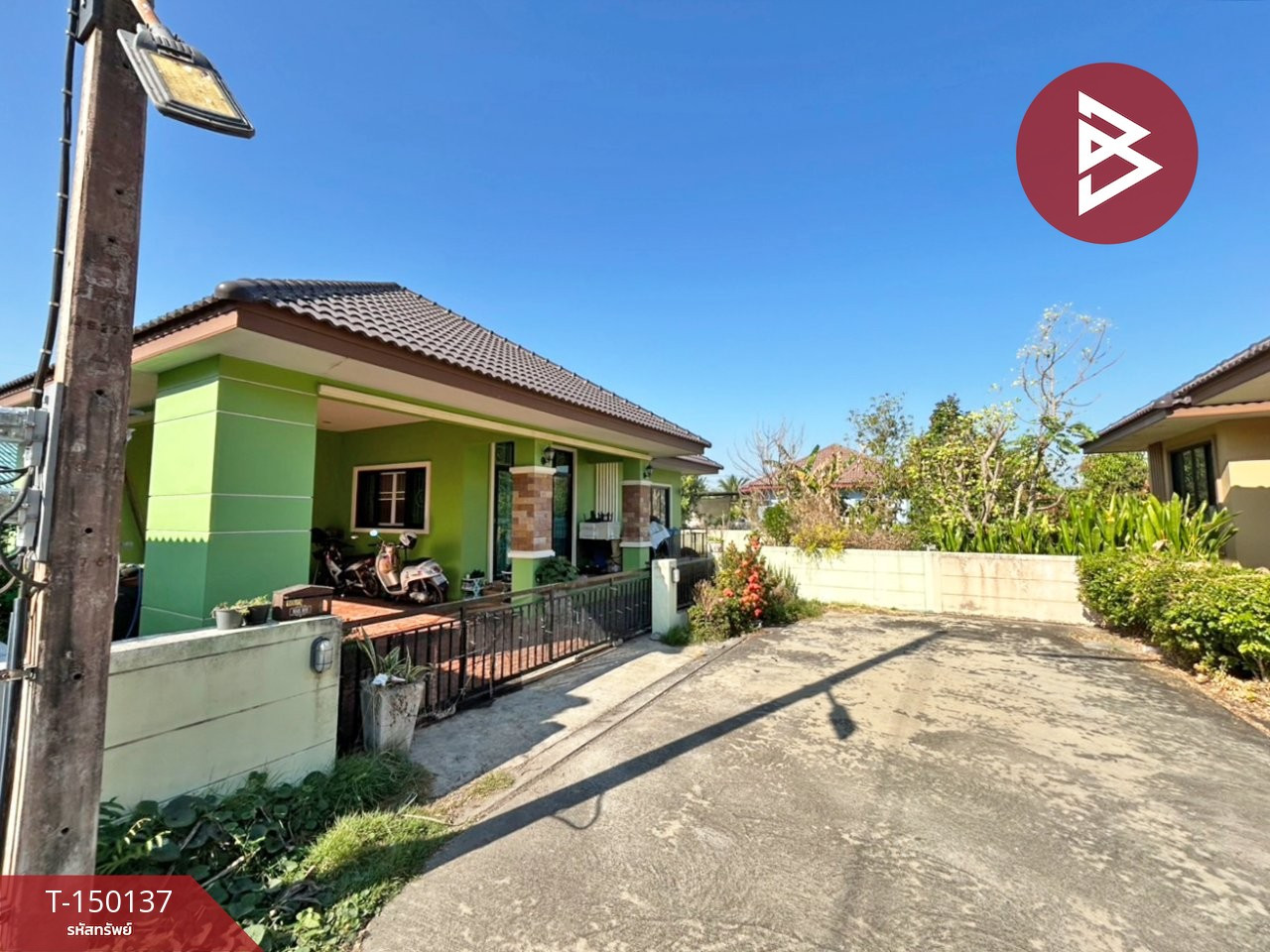 Single house with land for sale, area 84.1 sq m, long plot, Chachoengsao. – รูปที่ 2