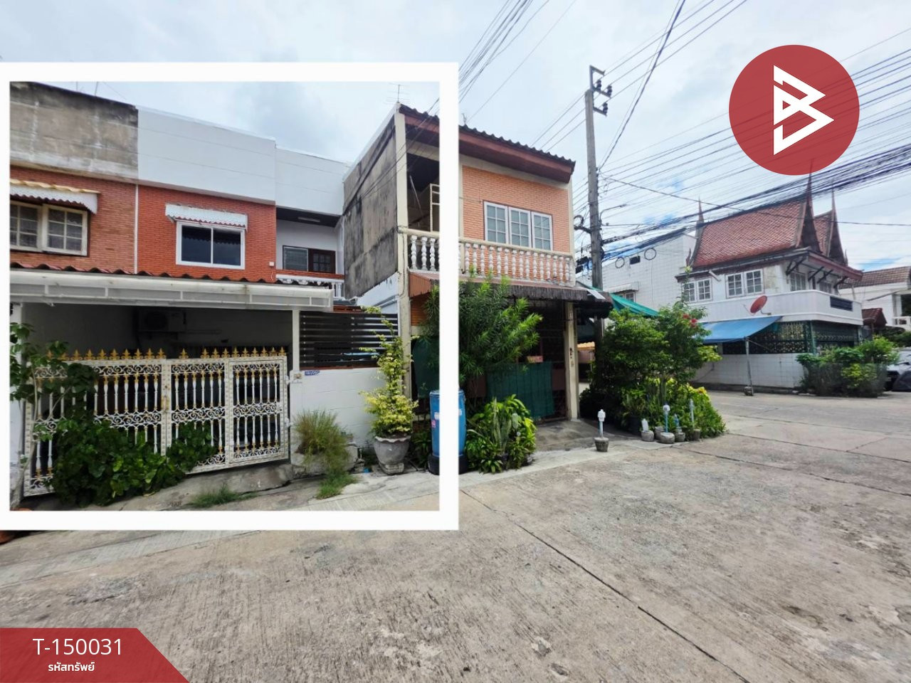 ขายทาวน์เฮ้าส์ 2 ชั้น ซอยจรัญสนิทวงศ์ 37 กรุงเทพฯ ทำเลทอง – รูปที่ 2