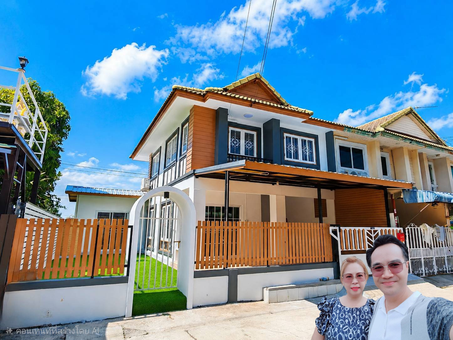 🏡Pruksa 15, big house, lots of space, land 31.6 sq m.#Free transfer, free gifts as in the picture, house next to Bang Pu Industrial Estate, spacious kitchen, Phraeksa.