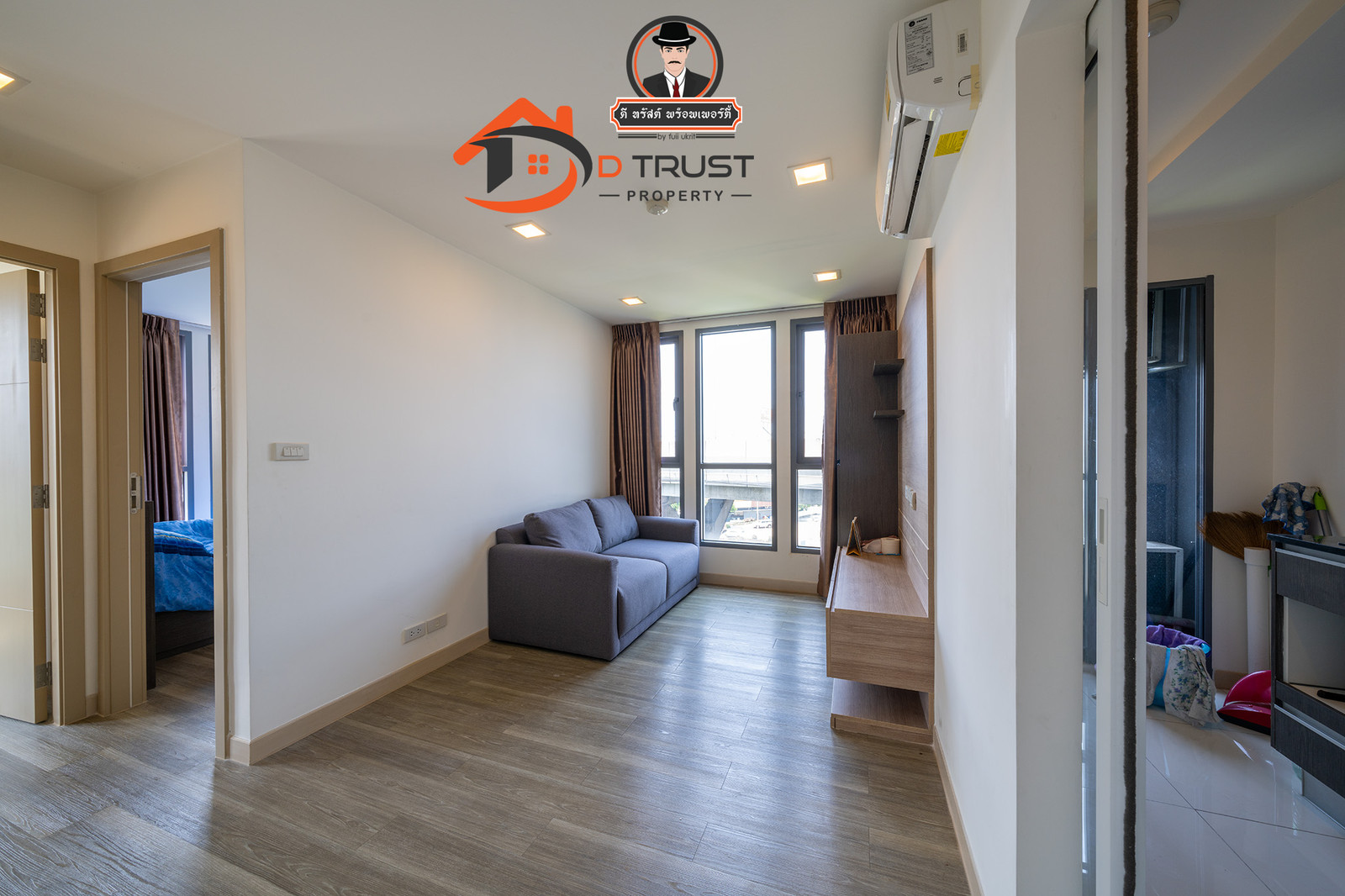 Condo for rent, Monique Sukhumvit 64, 7th floor, corner room, 40 sq m, 2 bedrooms, fully furnished. Condo for rent, Monique Sukhumvit 64, 7th floor, corner room, 40 sq m, 2 bedrooms, fully furnished.