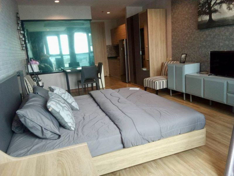 Ladda Plus Sriracha, Building B, Condo for rent, 7th floor, city view, fully furnished, ready to move in, in the heart of the city. – รูปที่ 4
