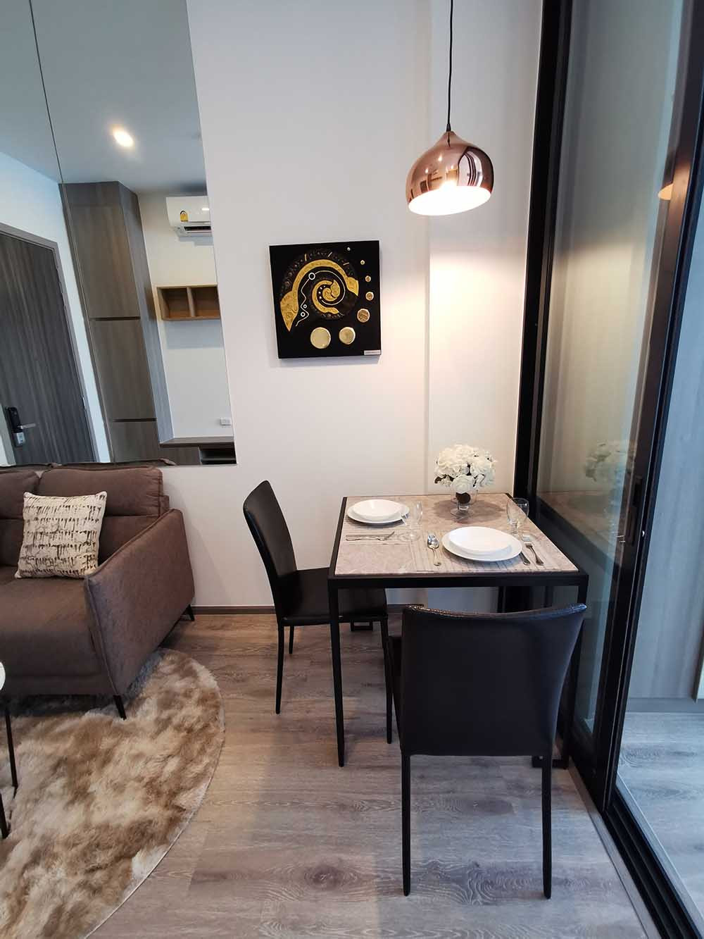 ให้เช่าคอนโด KnightsBridge Prime Onnut สไตล์ Modern Minimal ห้องสวย เรียบง่าย สบายตา ใกล้ BTS อ่อนนุช-RW008421 – รูปที่ 3