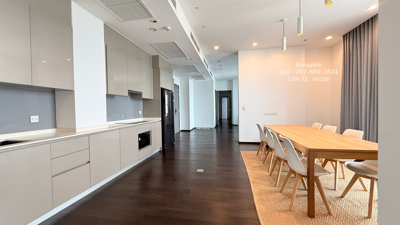 ‼️ให้เช่าด่วน Penthouse 3นอน+1แม่บ้าน | 202ตรม.Top Floor คอนโด Whizdom Essence โทร 092-669-2624 – รูปที่ 3