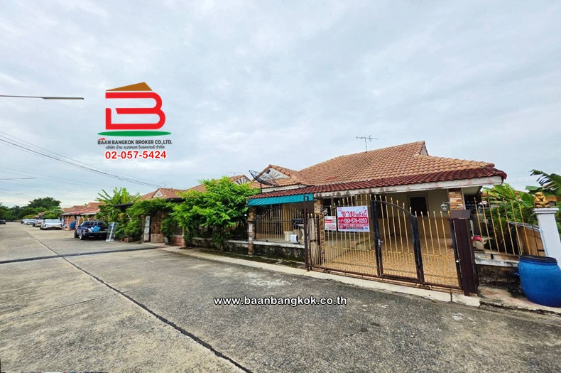 บ้านเดี่ยว ชั้นเดียว เนื้อที่ 52.5 ตร.ว. หมู่บ้านซื่อตรง (รังสิตคลอง 3 ซอย 34) ถนนรังสิต-นครนายก ตำบลบึงยี่โถ อำเภอธัญบุรี ปทุมธานี – รูปที่ 2