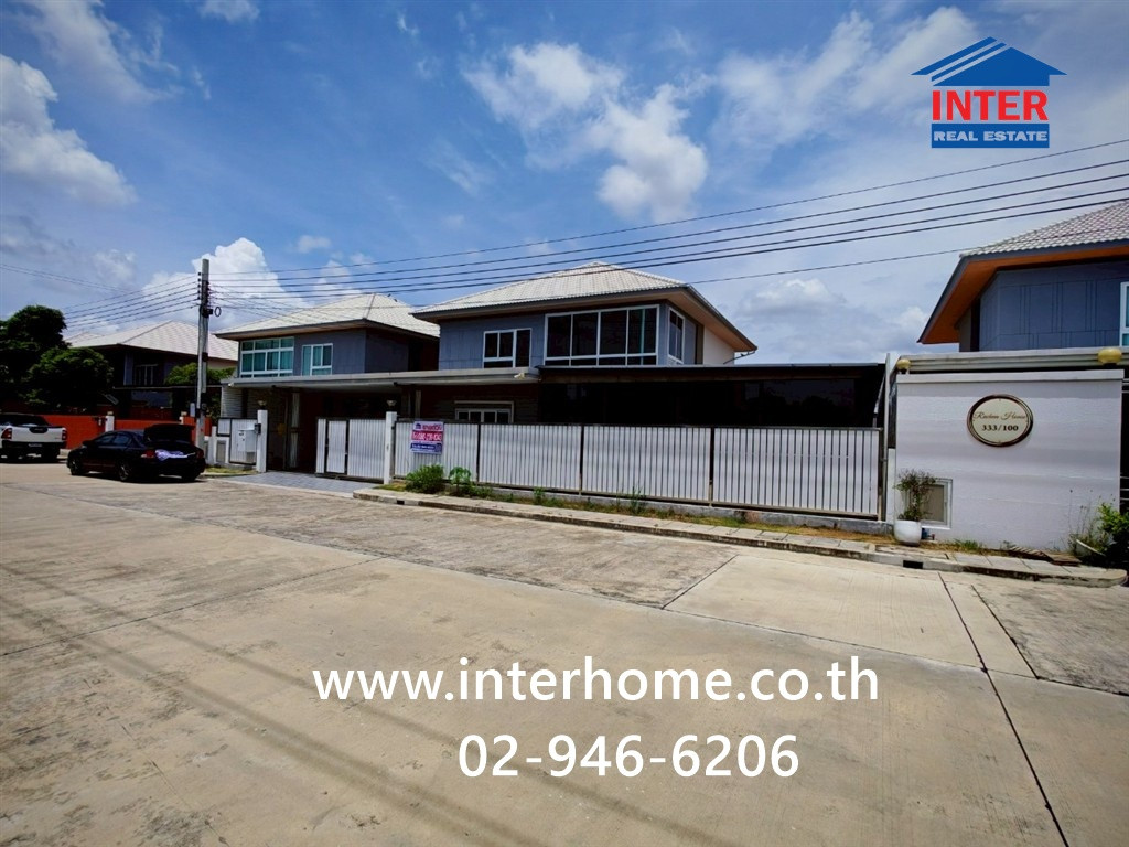 บ้านเดี่ยว 2 ชั้น 115.1 ตร.ว. หมู่บ้านดิเอ็กซ์เทนโซ เลียบวารี ใกล้มหาวิทยาลัยเทคโนโลยีมหานคร ถนนเลียบวารี เขตหนองจอก กรุงเทพมหานคร  – รูปที่ 2