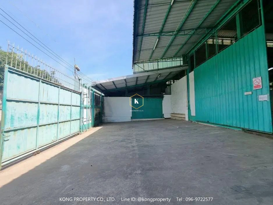 Warehouse for rent in Mahachai area, Khok Krabue, Samut Sakhon, with office, crane. – รูปที่ 2