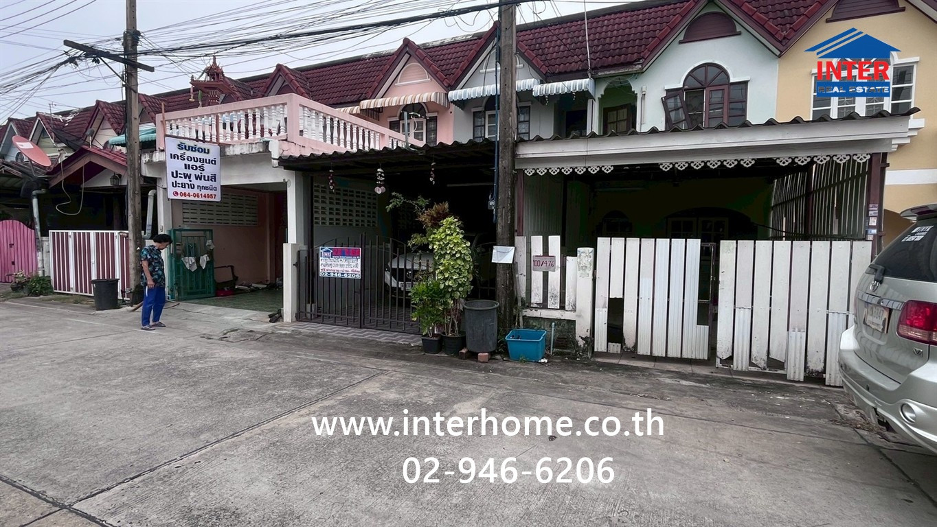 Townhouse, 2 floors, 28 sq m, Thararin Village, Lam Luk Ka - Khlong 2, Soi Rangsit-Nakhon Nayok 56, Intersection 1, Rangsit-Nakhon Nayok Road, Lam Luk Ka Road, Lam Luk Ka, Pathum Thani. – รูปที่ 2