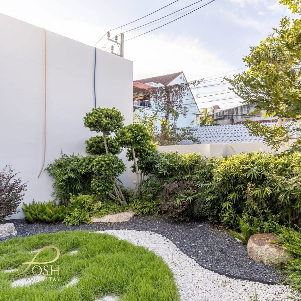 Newly Built Townhome in Rassada Private, simple and close to Phuket Town MIDORI, designed in Wabi-Sabi style with parking for up to 2 cars. – รูปที่ 4
