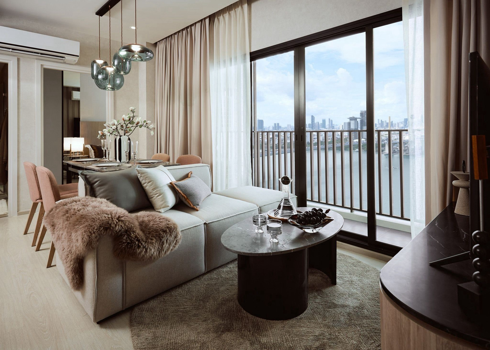 For sale NUE RIVEREST RATBURANA 2 Bedroom Rare Riverfront, rare room, river view, ready to move in. – รูปที่ 3
