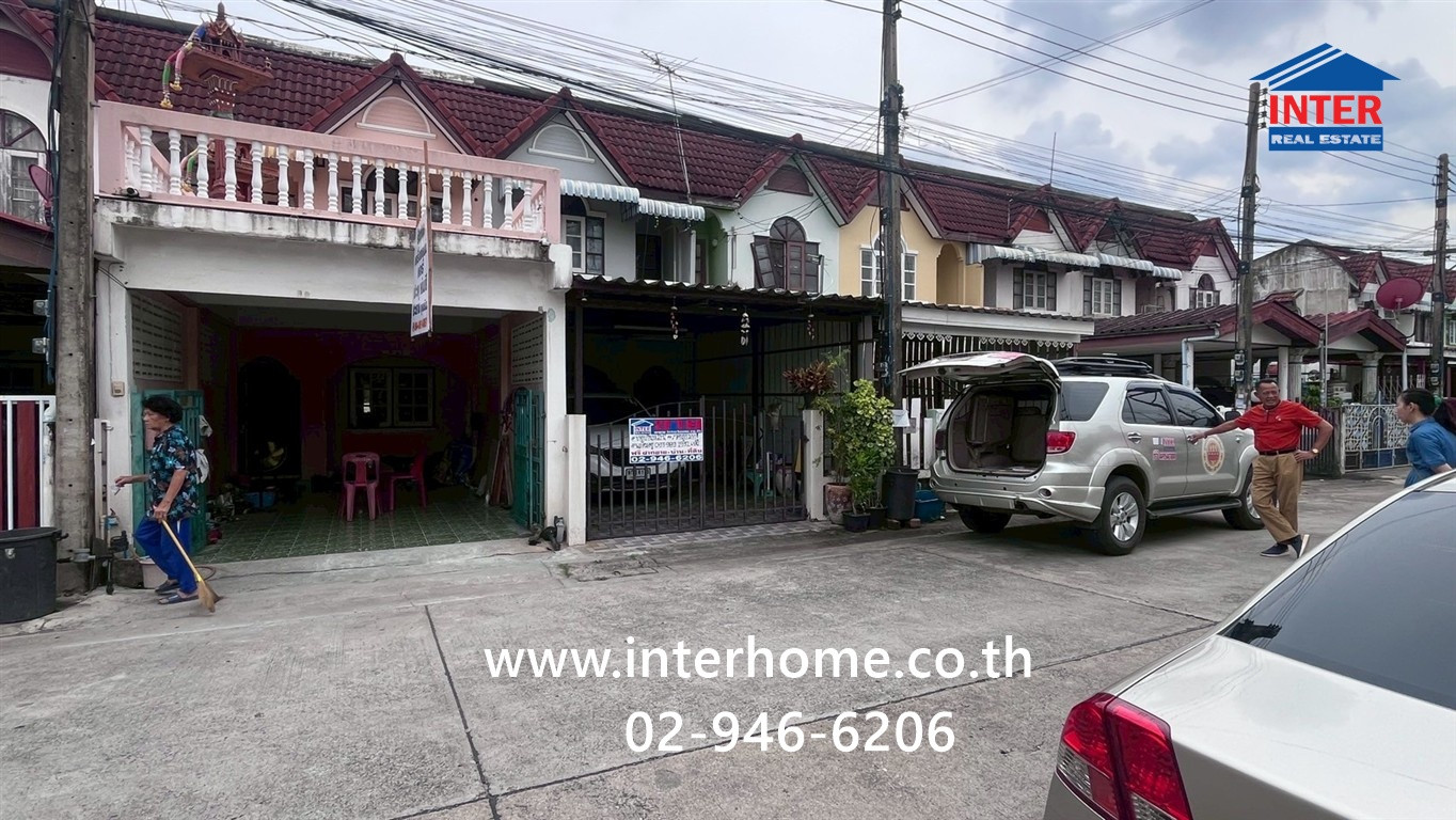 Townhouse, 2 floors, 28 sq m, Thararin Village, Lam Luk Ka - Khlong 2, Soi Rangsit-Nakhon Nayok 56, Intersection 1, Rangsit-Nakhon Nayok Road, Lam Luk Ka Road, Lam Luk Ka, Pathum Thani. – รูปที่ 3