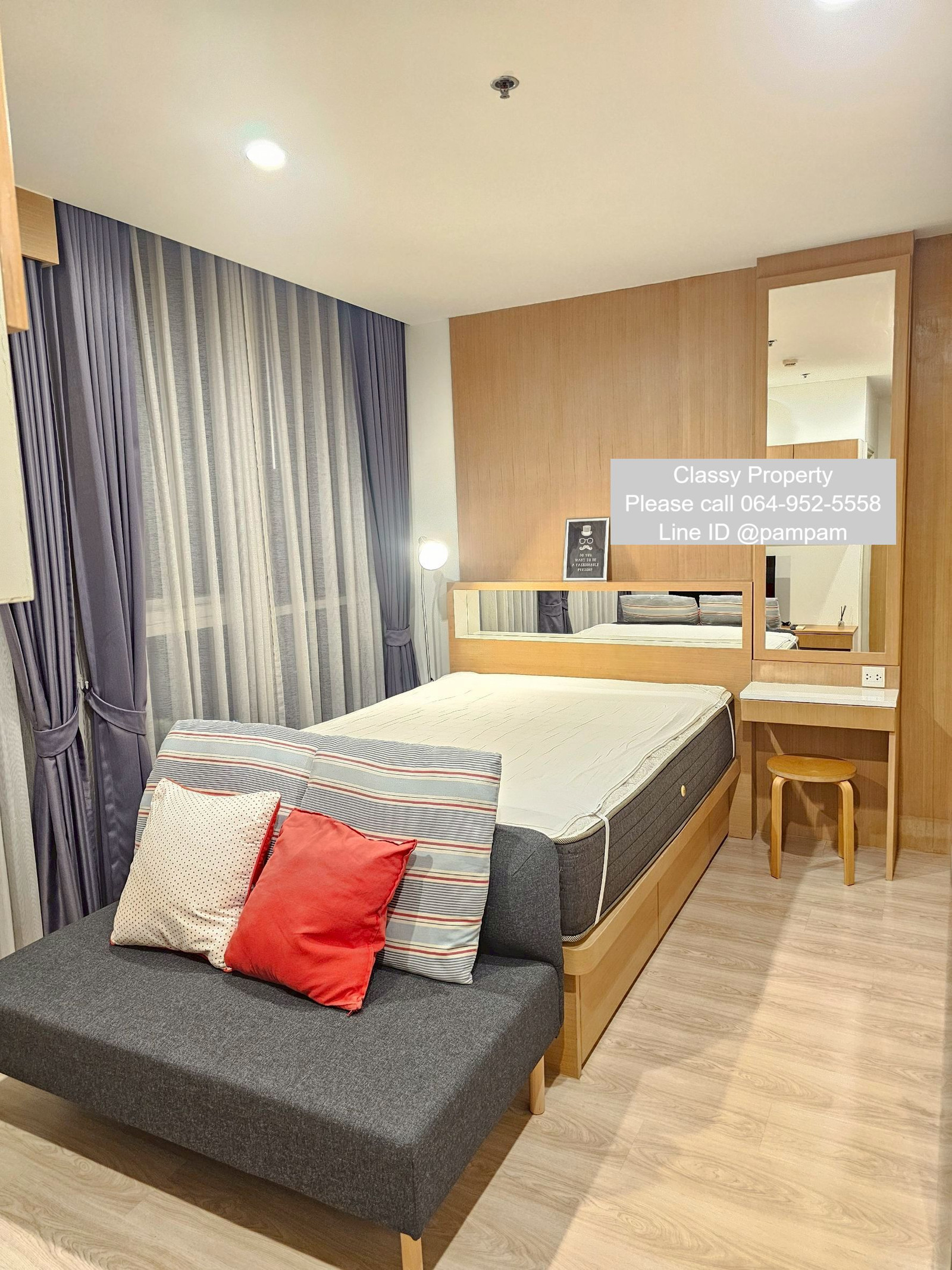 Condo for rent : Noble Revolve Ratchada1 Studio  Nice decorated furnished near MRT Cultural Centre 14,000 baht only 🔥🔥🔥 – รูปที่ 4