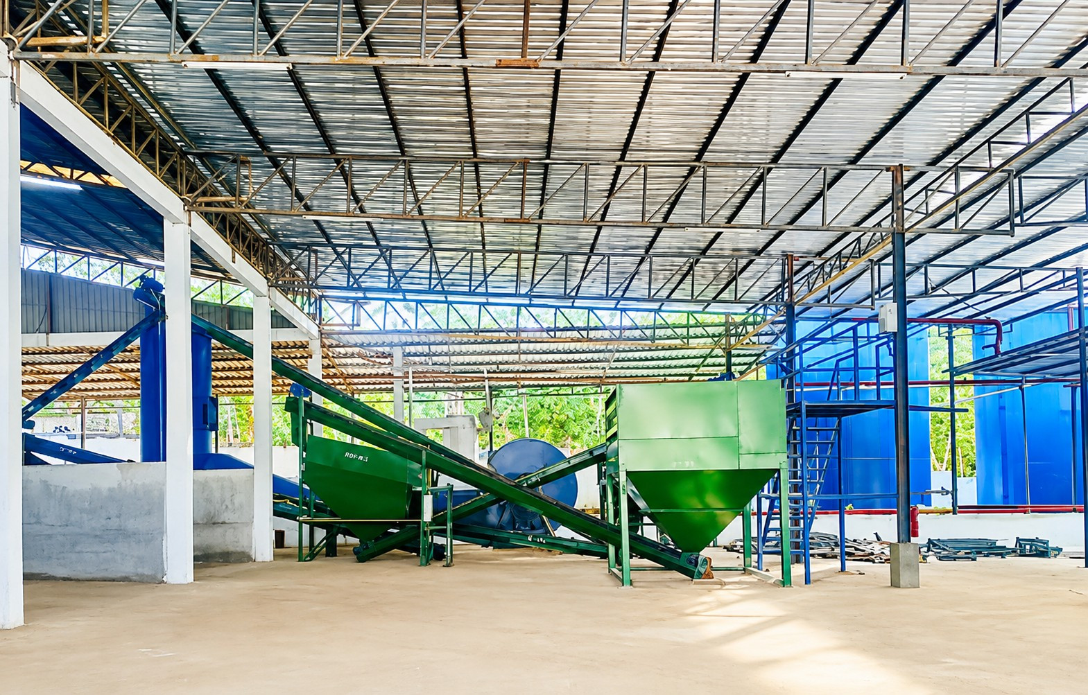 For sale/for rent, selling below appraised value. Palm seed crushing factory, Chumphon, complete with machinery, Factory 4, factory has cement floor, 3 rai of land. – รูปที่ 3