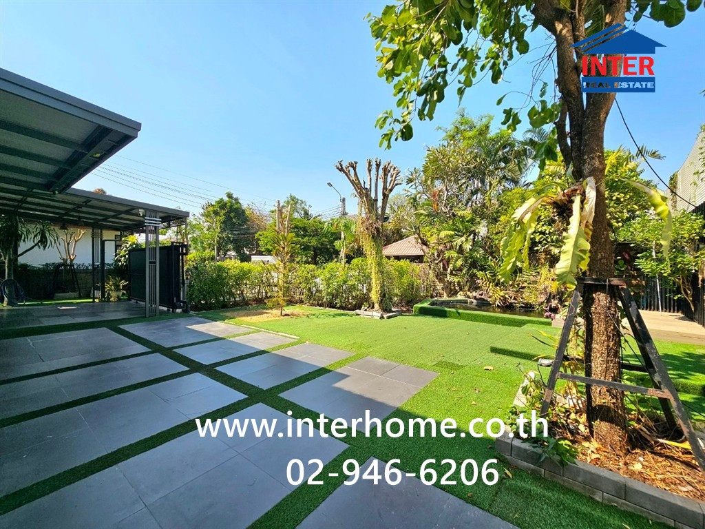 บ้านเดี่ยว 2 ชั้น 102.5 ตร.ว. หมู่บ้านฮาบิเทีย ปัญญาอินทรา2 ใกล้โรงเรียนสาธิตพัฒนา ถนนเลียบคลองสอง ถนนปัญญาอินทรา เขตคลองสามวา กรุงเทพมหานคร  – รูปที่ 4
