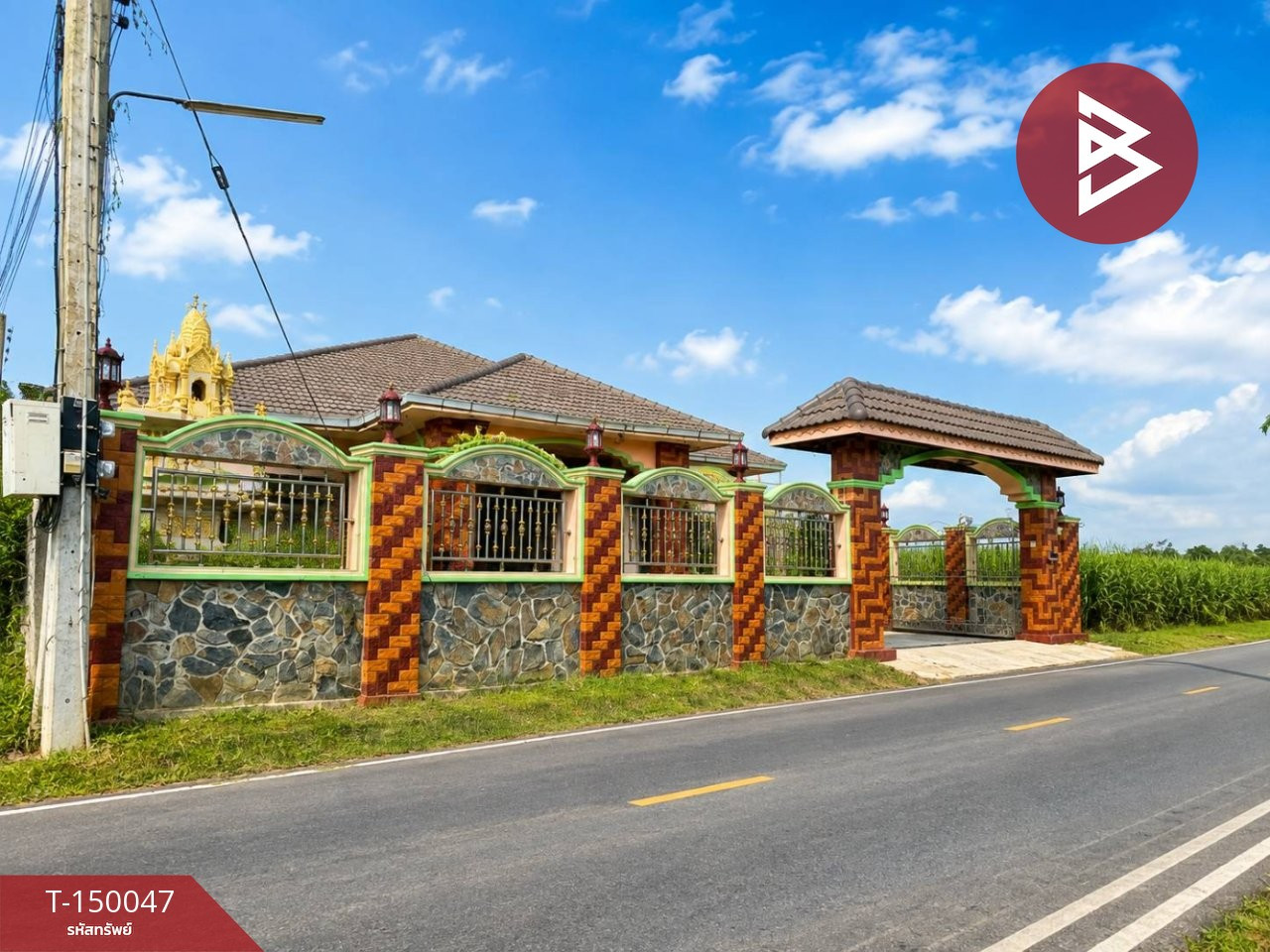 ขายบ้านเดี่ยว เนื้อที่ 1 ไร่ บ้านโป่ง ราชบุรี – รูปที่ 2