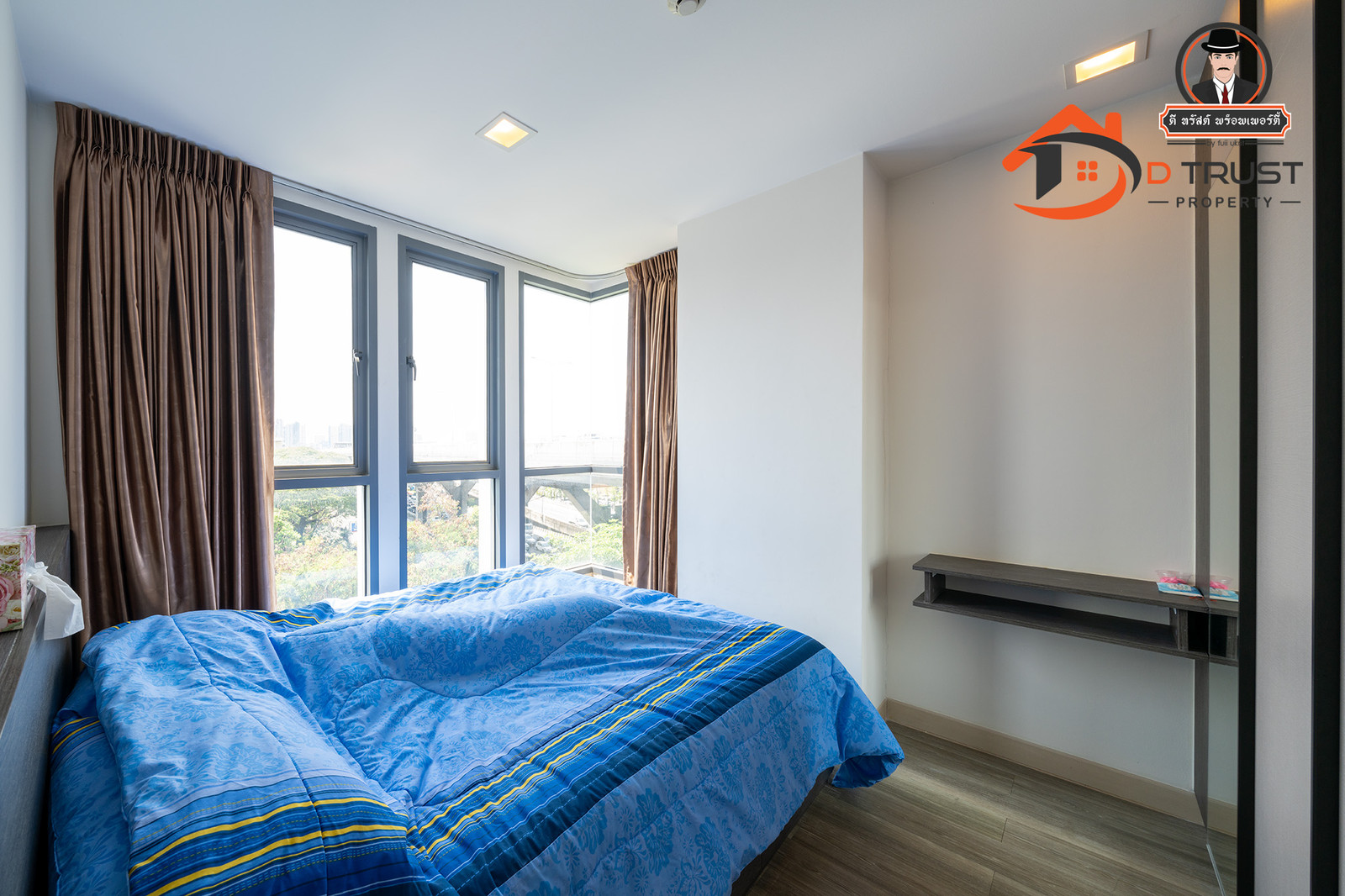 ให้เช่า คอนโด โมนีค สุขุมวิท 64 ชั้น 7 ห้องมุม 40 ตร.ม. 2 นอน เฟอร์ฯครบ  – รูปที่ 4