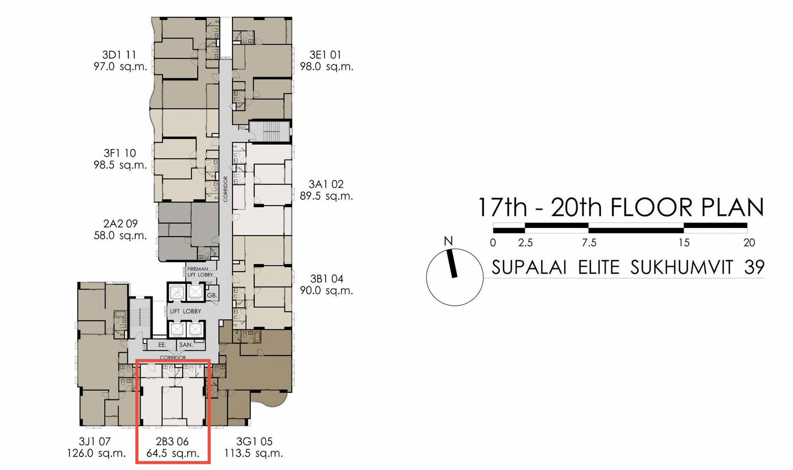 ขายดาวน์ Rare Unit 2 Bed / 2 Bath 64.5 ตร.ม. ทิศใต้ วิวเคลียร์ ชั้น 18 ขายดาวน์ Rare Unit 2 Bed / 2 Bath 64.5 ตร.ม. ทิศใต้ วิวเคลียร์ ชั้น 18