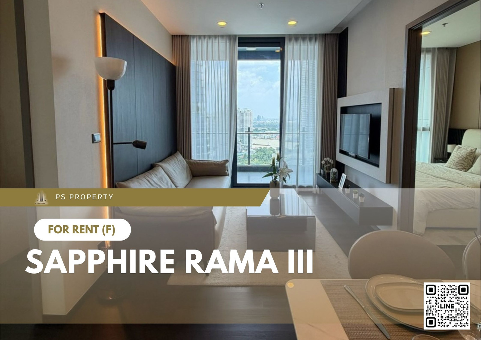 ให้เช่า 🔥 Sapphire Rama III 🔥 2 ห้องนอน 2 ห้องน้ำ เฟอร์นิเจอร์ และ เครื่องใช้ไฟฟ้าครบ ใกล้ BTS ช่องนนทรี ให้เช่า 🔥 Sapphire Rama III 🔥 2 ห้องนอน 2 ห้องน้ำ เฟอร์นิเจอร์ และ เครื่องใช้ไฟฟ้าครบ ใกล้ BTS ช่องนนทรี