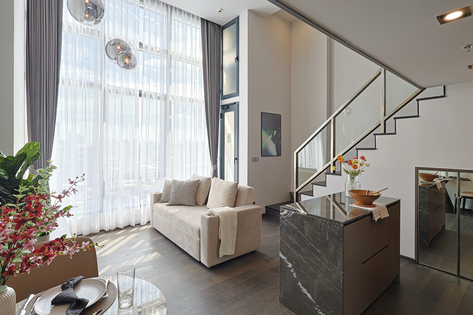 ให้เช่า ห้องใหม่ Loft ครัวเปิด วิวทิศใต้ ไม่ร้อน Accept Pet Friendly  ชั้น 6  – รูปที่ 2
