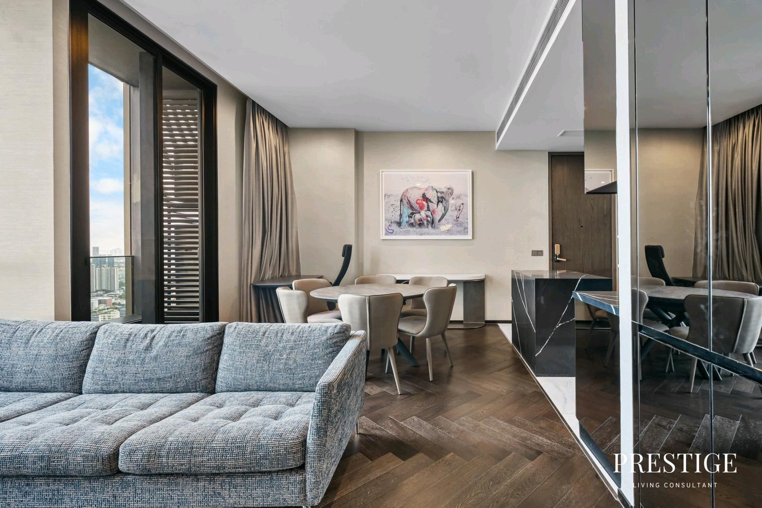 The ESSE Sukhumvit 36 | 2BR 2BT with Walk-in closet | 77 Sq.M. – รูปที่ 2