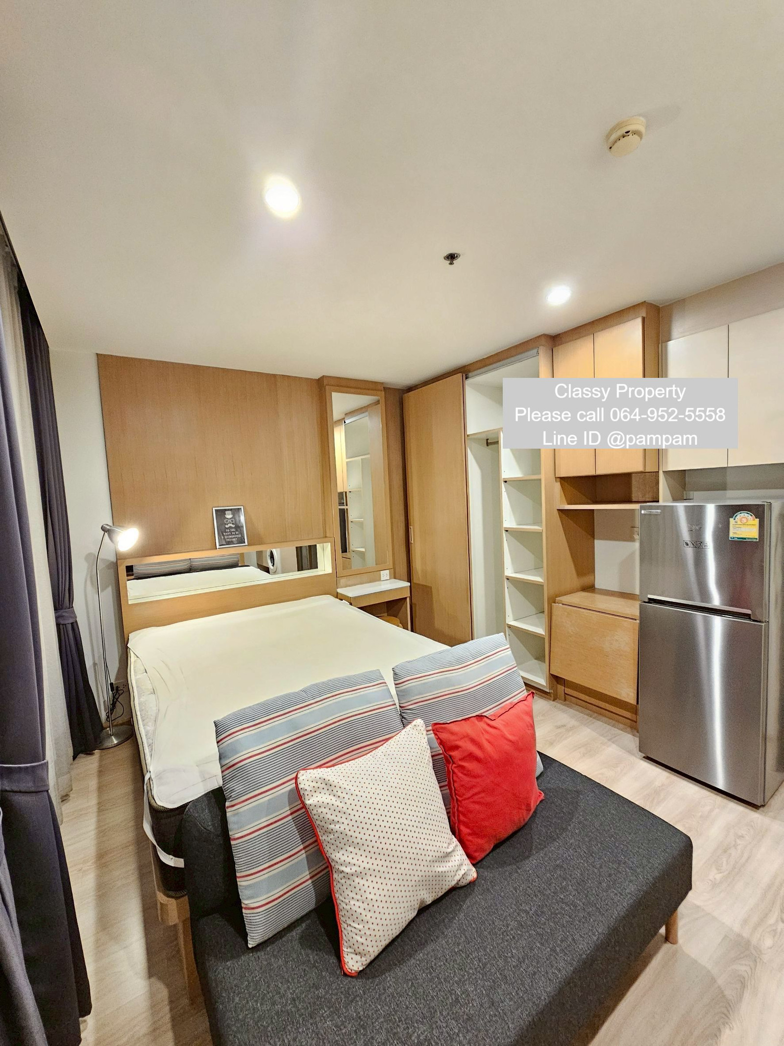 Condo for rent : Noble Revolve Ratchada1 Studio  Nice decorated furnished near MRT Cultural Centre 14,000 baht only 🔥🔥🔥 – รูปที่ 3