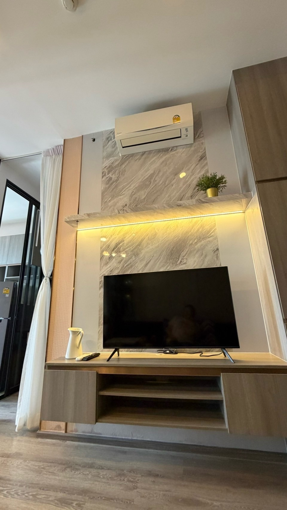 🌊✨ Knightsbridge Prime Onnut | ชั้น 40 วิวโค้งแม่น้ำ 🏙️ ห้องบิวท์อินครบทั้งห้อง | ครัวแยก | ห้องนอนแยก | 27 ตร.ม. – รูปที่ 3