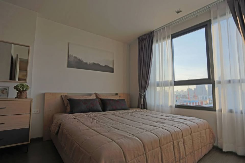 🔥Rent Now🔥 Ideo Sukhumvit 93, near BTS Bang Chak station. Fully furnished and ready to move in.