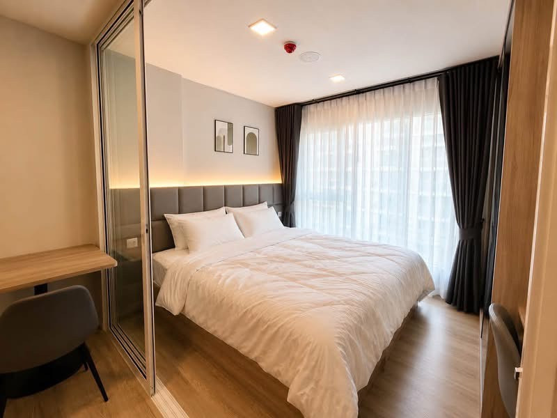🏡 For rent Kave Town Island | Outside view room, 6th floor | 10,500 baht/month