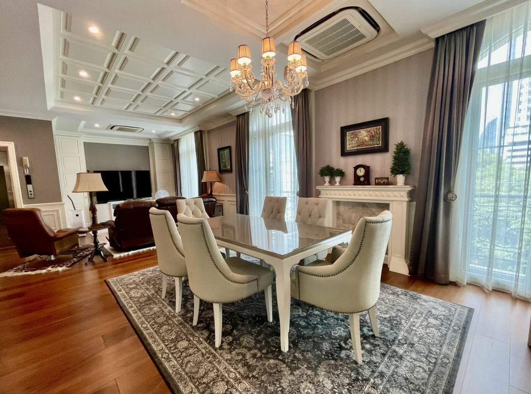 ขาย บ้านเดี่ยว บ้านหรู 4 ชั้น สไตล์ Modern Classic สุขุมวิท 61  600 ตรม 61 ตรว บ้านหรูใจกลางสุขุมวิท พร้อม ลิฟต์ Mitsubishi – รูปที่ 4