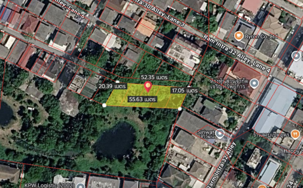 ขาย ที่ดิน ซอยรามอินทรา 30 ใกล้รถไฟฟ้าสถานีมัยลาภ บรรยากาศเงียบสงบ  2 งาน 19 ตรว เหมาะกับครอบครัวต้องการสร้างบ้านไม่ไกลจากรถไฟฟ้า