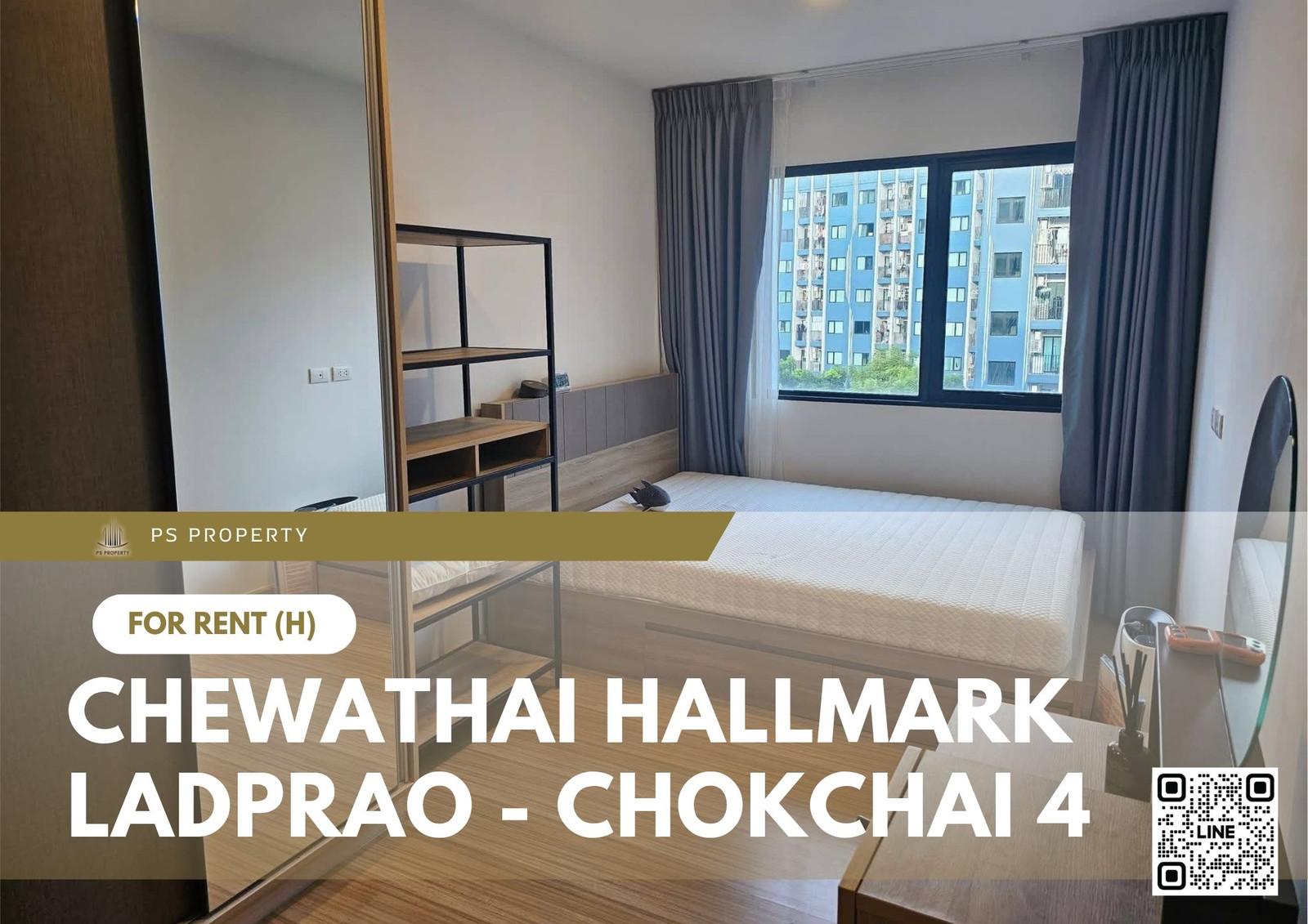 For Rent 🔥 Chewathai Hallmark Ladprao - Chokchai 4 🔥 Fully furnished and equipped with appliances. For Rent 🔥 Chewathai Hallmark Ladprao - Chokchai 4 🔥 Fully furnished and equipped with appliances.
