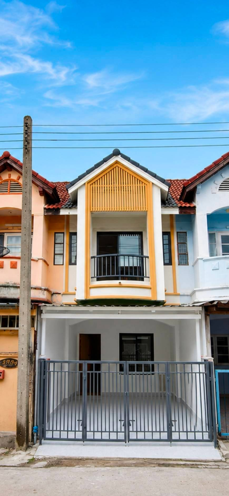 🏠2-storey renovated townhouse, Benjasiri Village, Phetkasem 91 | Land 16 sq m., area 90 sq m. | Beautifully decorated, good price, selling for only 1.79 MB.🔥