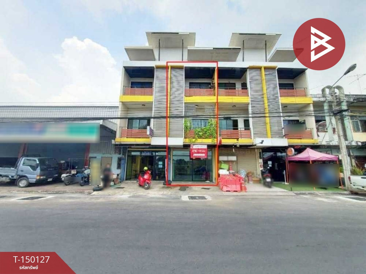 Commercial building for sale, area 20.6 sq m, Na Mueang, Ratchaburi. Commercial building for sale, area 20.6 sq m, Na Mueang, Ratchaburi.