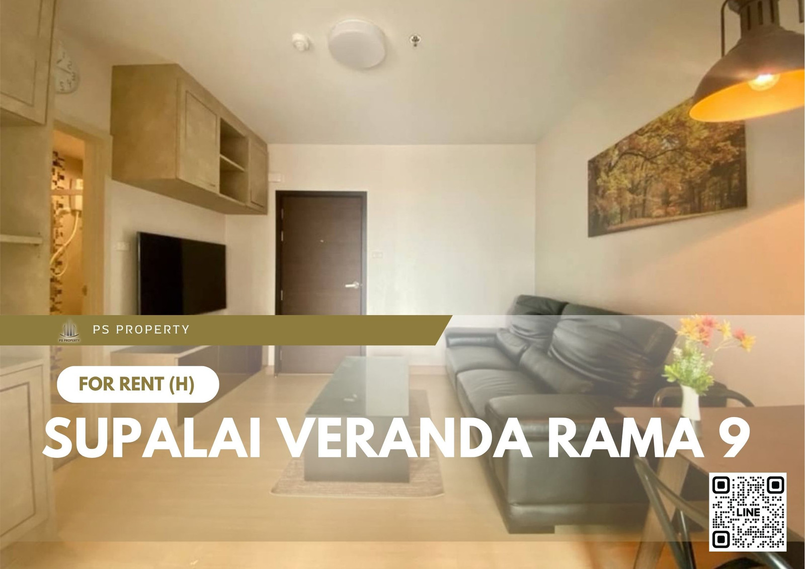 For Rent 🔥 Supalai Veranda Rama 9 🔥 Fully furnished and equipped with appliances; close to MRT. For Rent 🔥 Supalai Veranda Rama 9 🔥 Fully furnished and equipped with appliances; close to MRT.