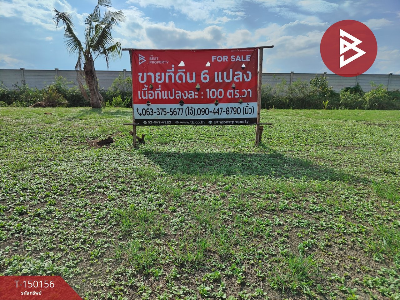 ขายที่ดิน เนื้อที่ 1 ไร่ 2 งาน บางขันแตก สมุทรสงคราม ทำเลดีติดถนน ขายที่ดิน เนื้อที่ 1 ไร่ 2 งาน บางขันแตก สมุทรสงคราม ทำเลดีติดถนน