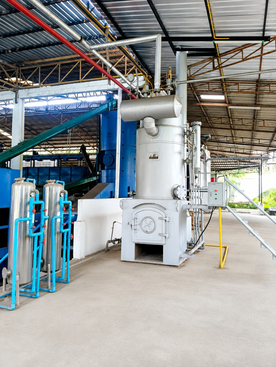 For sale/for rent, selling below appraised value. Palm seed crushing factory, Chumphon, complete with machinery, Factory 4, factory has cement floor, 3 rai of land. – รูปที่ 4