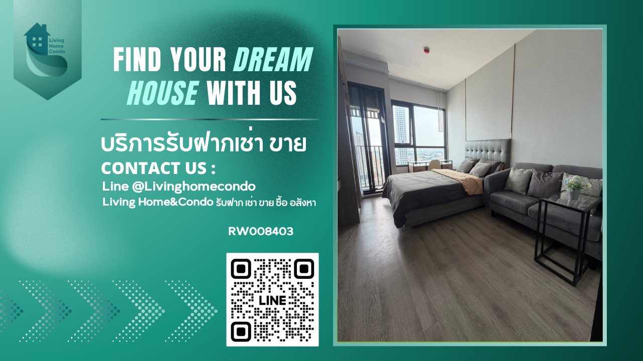 For rent Knightsbridge prime Onnut ตกแต่งครบ พร้อมเข้าอยู่ ใกล้ BTS On Nut-RW008403