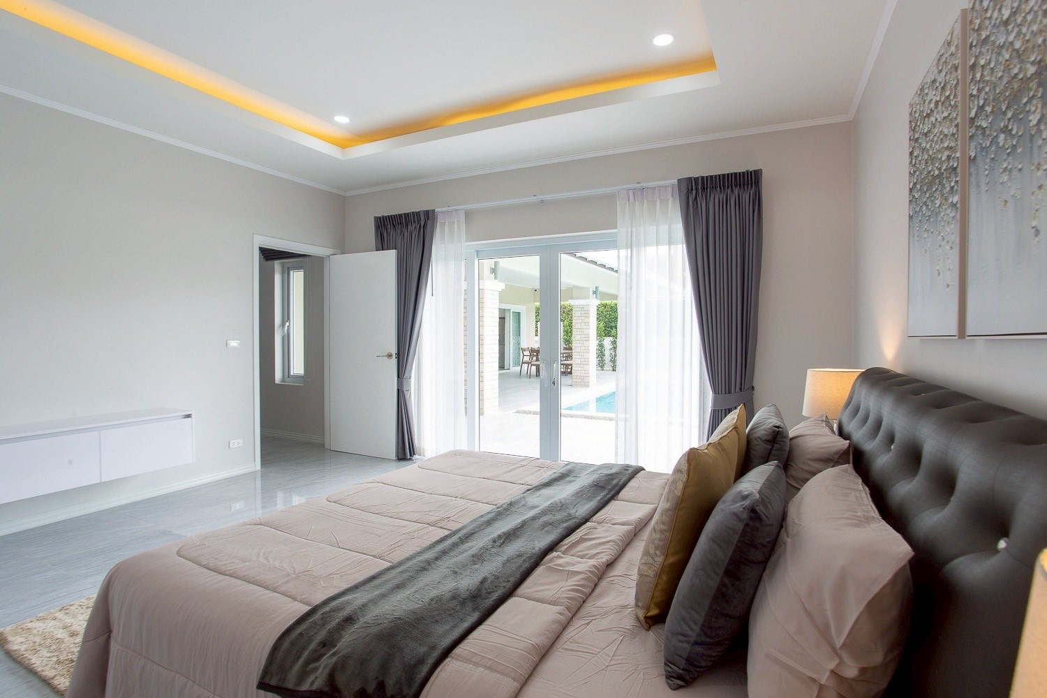 พูลวิลล่าหรูสไตล์โมเดิร์น Custom Design โซนทับใต้ หัวหิน – รูปที่ 2