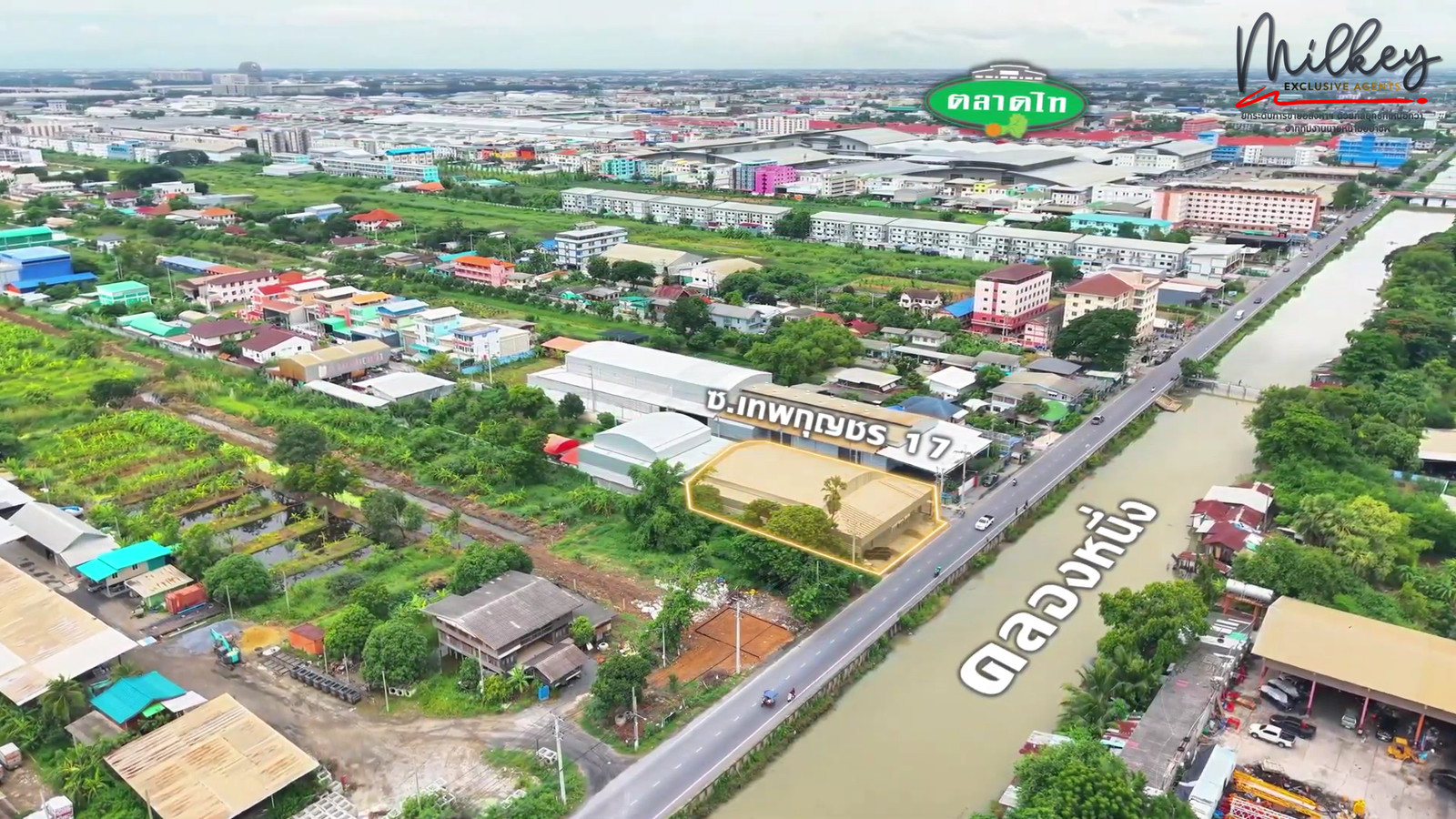 Warehouse for sale next to Thai Market, corner plot, next to the road 🏢 commercial location, convenient travel, connecting to main routes. Suitable for warehouses and distribution centers ⭐️✨ Warehouse for sale next to Thai Market, corner plot, next to the road 🏢 commercial location, convenient travel, connecting to main routes. Suitable for warehouses and distribution centers ⭐️✨